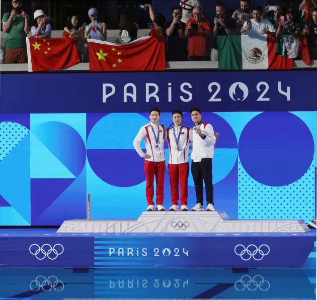 Osmar Olvera Gana Bronce en Clavado de Trampolín Individual en los Olímpicos de París 2024 